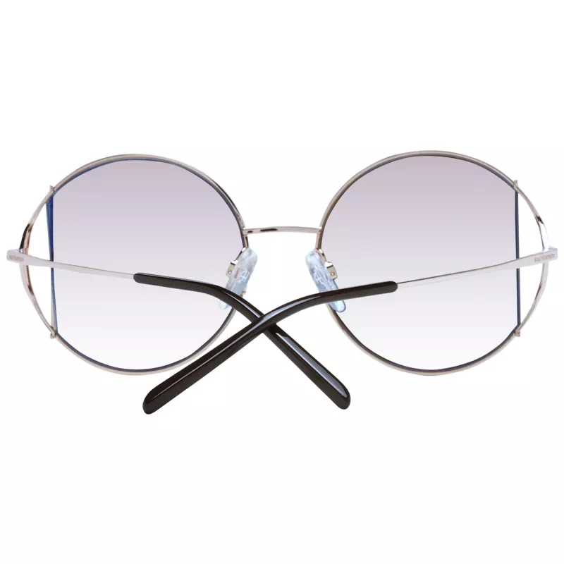 ANA HICKMANN Sieviešu saulesbrilles AH3192-5304D Havana Brūns Acetāta Taisnstūra Rāmis ar Brūnu Gradienta Polikarbonāta Lēcām 53mm