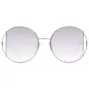 ANA HICKMANN Sieviešu saulesbrilles AH3192-5304D Havana Brūns Acetāta Taisnstūra Rāmis ar Brūnu Gradienta Polikarbonāta Lēcām 53mm
