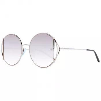 ANA HICKMANN Sieviešu saulesbrilles AH3192-5304D Havana Brūns Acetāta Taisnstūra Rāmis ar Brūnu Gradienta Polikarbonāta Lēcām 53mm