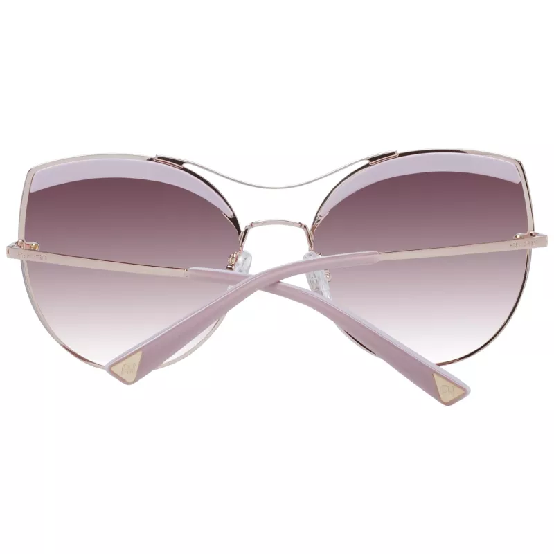 ANA HICKMANN Sieviešu saulesbrilles AH3207-59H01 Butterfly Cat Eye Acetāta rāmis Gradienta Brūnas lēcas UV400