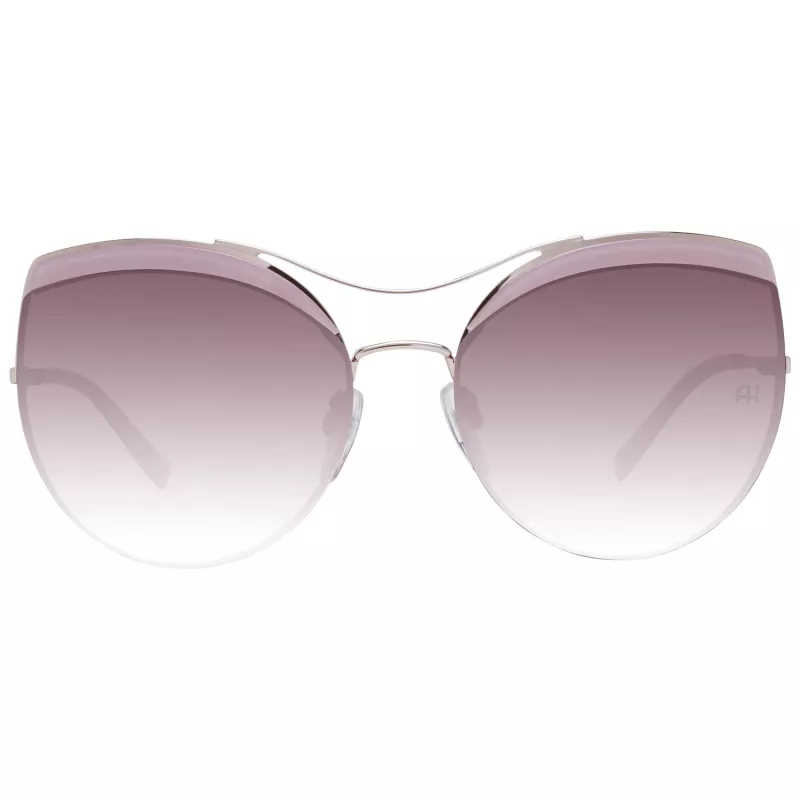 ANA HICKMANN Sieviešu saulesbrilles AH3207-59H01 Butterfly Cat Eye Acetāta rāmis Gradienta Brūnas lēcas UV400
