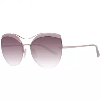 ANA HICKMANN Sieviešu saulesbrilles AH3207-59H01 Butterfly Cat Eye Acetāta rāmis Gradienta Brūnas lēcas UV400