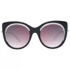 ANA HICKMANN Sieviešu saulesbrilles AH9265-54A01 - Melns acetāta rāmis, Pelēkas polikarbonāta lēcas, UV400 aizsardzība, 54/22/145 mm