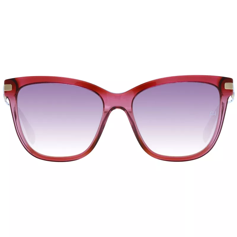 ANA HICKMANN Sieviešu saulesbrilles AH9270-54C02 Kaķacs formas acetāta rāmis Brūni gradienta lēcas UV400