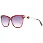 ANA HICKMANN Sieviešu saulesbrilles AH9270-54C02 Kaķacs formas acetāta rāmis Brūni gradienta lēcas UV400