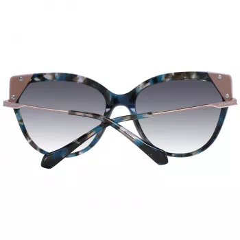 ANA HICKMANN Sieviešu saulesbrilles AH9339-56P02 Havana kvadrātveida rāmis Brūnas gradienta lēcas 56/17/140 mm