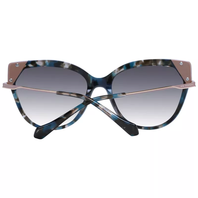 ANA HICKMANN Sieviešu saulesbrilles AH9339-56P02 Havana kvadrātveida rāmis Brūnas gradienta lēcas 56/17/140 mm