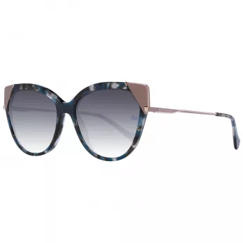 ANA HICKMANN Sieviešu saulesbrilles AH9339-56P02 Havana kvadrātveida rāmis Brūnas gradienta lēcas 56/17/140 mm