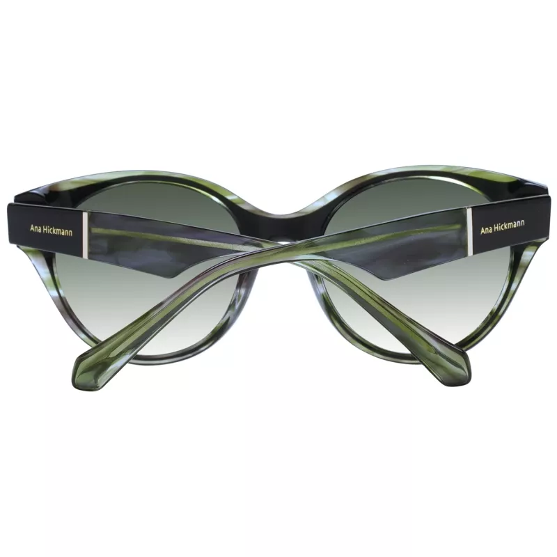 ANA HICKMANN Sieviešu saulesbrilles AH9345-51H01 Cat Eye Havana Acetāta rāmis Brūnas gradienta lēcas UV400