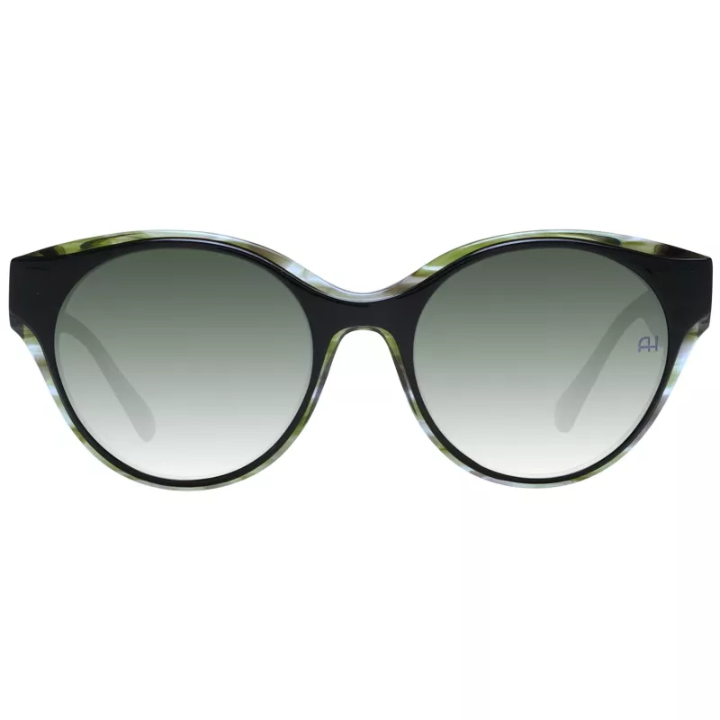ANA HICKMANN Sieviešu saulesbrilles AH9345-51H01 Cat Eye Havana Acetāta rāmis Brūnas gradienta lēcas UV400