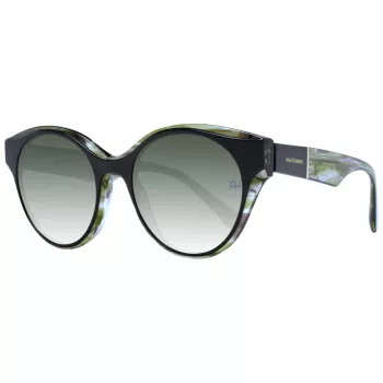 ANA HICKMANN Sieviešu saulesbrilles AH9345-51H01 Cat Eye Havana Acetāta rāmis Brūnas gradienta lēcas UV400