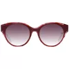 ANA HICKMANN Sieviešu saulesbrilles AH9345-51H03 Butterfly/Square Acetāta rāmis Brūnas gradienta lēcas 53mm
