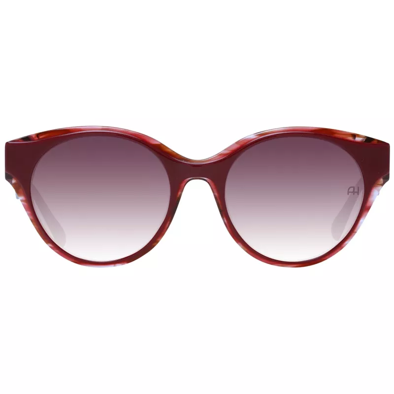 ANA HICKMANN Sieviešu saulesbrilles AH9345-51H03 Butterfly/Square Acetāta rāmis Brūnas gradienta lēcas 53mm