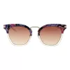 ANA HICKMANN Sieviešu saulesbrilles HI3037A-54H02 Havana Butterfly rāmis Brūnas gradienta lēcas 51/22/145 mm