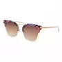 ANA HICKMANN Sieviešu saulesbrilles HI3037A-54H02 Havana Butterfly rāmis Brūnas gradienta lēcas 51/22/145 mm