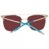 ANA HICKMANN Sieviešu saulesbrilles HI3041-5004A Liela kvadrātveida acetāta rāmis Gradienta pelēkas lēcas UV400