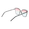 ANA HICKMANN Sieviešu saulesbrilles HI3049-6109A - Havana Acetāta Lielizmēra Kvadrātveida - Brūnas Gradienta Lēcas - 61/15/145 mm