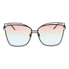 ANA HICKMANN Sieviešu saulesbrilles HI3049-6109A - Havana Acetāta Lielizmēra Kvadrātveida - Brūnas Gradienta Lēcas - 61/15/145 mm
