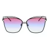 ANA HICKMANN Sieviešu saulesbrilles HI3049-6109B Havana Brūns Acetāts Kvadrātveida Rāmis Brūns Gradienta Lēcas 61/15/145 mm
