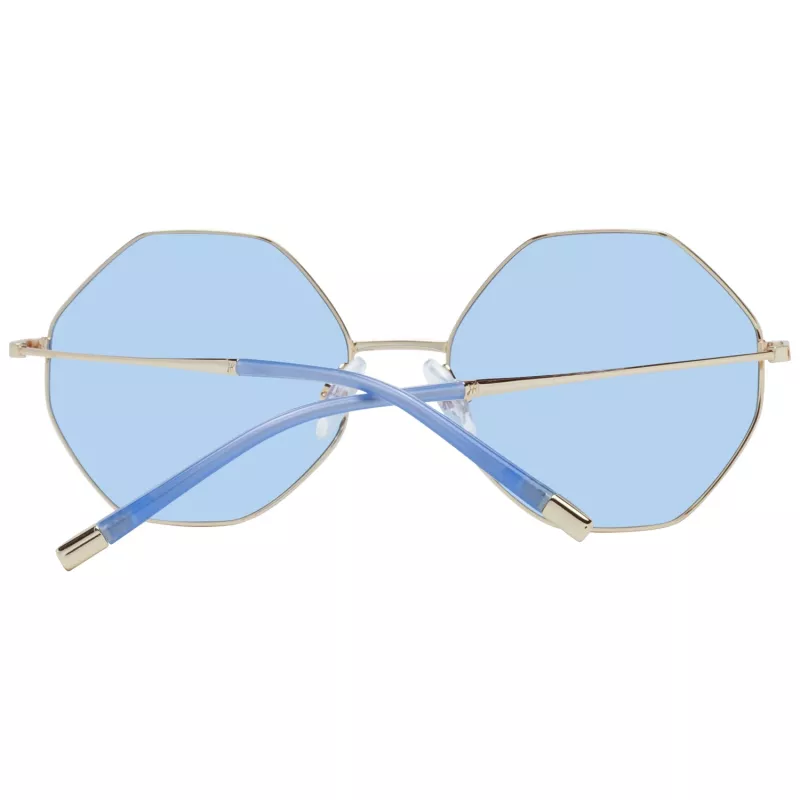 ANA HICKMANN Sieviešu saulesbrilles HI3055-5704B Butterfly Acetāta rāmis Brūnas gradienta lēcas 57mm