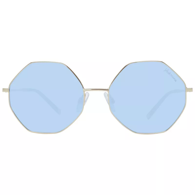 ANA HICKMANN Sieviešu saulesbrilles HI3055-5704B Butterfly Acetāta rāmis Brūnas gradienta lēcas 57mm