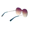 ANA HICKMANN Sieviešu saulesbrilles HI3058-14003A Havana Ģeometrisks Acetāta Rāmis Brūnas Gradienta Lēcas UV400
