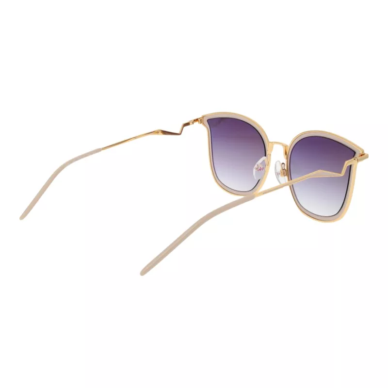 ANA HICKMANN Sieviešu saulesbrilles HI3065-5504A Havana Acetāts Brūns Gradienta Lēcas 55/21/145 mm