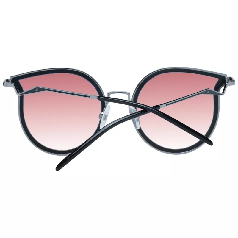 ANA HICKMANN Sieviešu saulesbrilles HI3066-5402A Zelts/Brūns Tauriņa metāla rāmis Brūnas gradienta lēcas 54mm