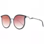 ANA HICKMANN Sieviešu saulesbrilles HI3066-5402A Zelts/Brūns Tauriņa metāla rāmis Brūnas gradienta lēcas 54mm