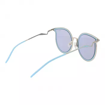 ANA HICKMANN Sieviešu saulesbrilles HI3066T-5403A Butterfly Havana Brūns Acetāta Rāmis Gradienta Brūnas Lēcas 54mm