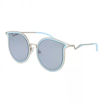 ANA HICKMANN Sieviešu saulesbrilles HI3066T-5403A Butterfly Havana Brūns Acetāta Rāmis Gradienta Brūnas Lēcas 54mm