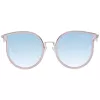 ANA HICKMANN Sieviešu saulesbrilles HI3066T-5405A Zelta metāla Butterfly/Cat-Eye Brūns gradients UV400 54mm
