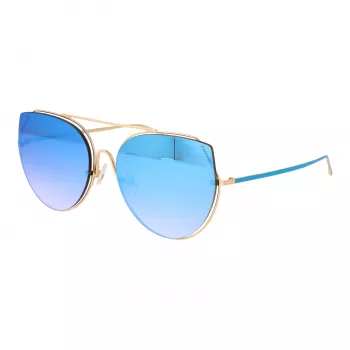 ANA HICKMANN Sieviešu saulesbrilles HI3068-5804D Zelts/Brūns Tauriņš Metāla rāmis UV400