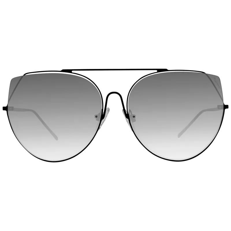 ANA HICKMANN Sieviešu saulesbrilles HI3068-5809AB - Brūns/Zelts Acetāts/Metāls Taisnstūra rāmis, Gradienta brūnas lēcas, UV400 aizsardzība
