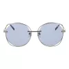 ANA HICKMANN Sieviešu saulesbrilles HI3078-5702A Butterfly/Cat-Eye Havana Brūns Acetāta Rāmis Gradienta Brūna Polikarbonāta Lēca 57/18/140 mm UV400
