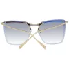 ANA HICKMANN Sieviešu saulesbrilles HI3081-13304C Havana Acetāta Kvadrātveida Rāmis Brūnas Gradienta Lēcas 55mm