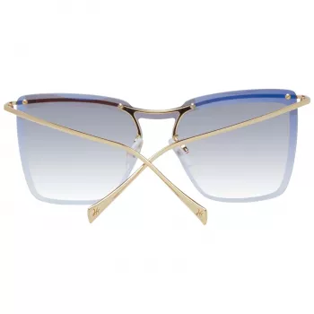 ANA HICKMANN Sieviešu saulesbrilles HI3081-13304C Havana Acetāta Kvadrātveida Rāmis Brūnas Gradienta Lēcas 55mm