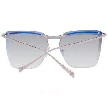 ANA HICKMANN Sieviešu saulesbrilles HI3081-13305A Butterfly Cat-Eye Brūns Havana Acetāta rāmis Brūns Gradienta lēcas UV400