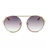 ANA HICKMANN Sieviešu saulesbrilles HI3082-5401A Butterfly Acetāta rāmis Pelēkas gradienta lēcas 54mm