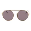 ANA HICKMANN Sieviešu saulesbrilles HI3082-5413A Taisnstūra acetāta rāmis Brūnas gradienta lēcas 54/19/145 mm