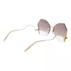 ANA HICKMANN Sieviešu saulesbrilles HI3094-6105A Havana/Brūns gradients 61mm