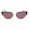 ANA HICKMANN Sieviešu saulesbrilles HI3113-55D01 Butterfly Cat Eye Havana Tortoise Brūns gradients 55 mm