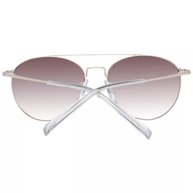 ANA HICKMANN Sieviešu saulesbrilles HI3133-5207A Butterfly Havana Acetāta rāmis Gradienta Brūnas lēcas 52mm