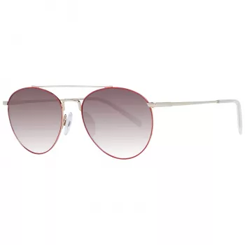 ANA HICKMANN Sieviešu saulesbrilles HI3133-5207A Butterfly Havana Acetāta rāmis Gradienta Brūnas lēcas 52mm