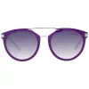 ANA HICKMANN Sieviešu saulesbrilles HI9061-53D03 Havana Acetāta rāmis Gradienta Brūnas lēcas 53mm
