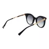 ANA HICKMANN Sieviešu saulesbrilles HI9063-4901S Zelts/Brūns Ģeometrisks metāla rāmis ar brūnām gradienta lēcām 49/21/145 mm
