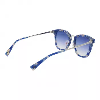 ANA HICKMANN Sieviešu saulesbrilles HI9065-49G22 Butterfly Cat-Eye Acetāts Havana Brūns Gradients 49mm