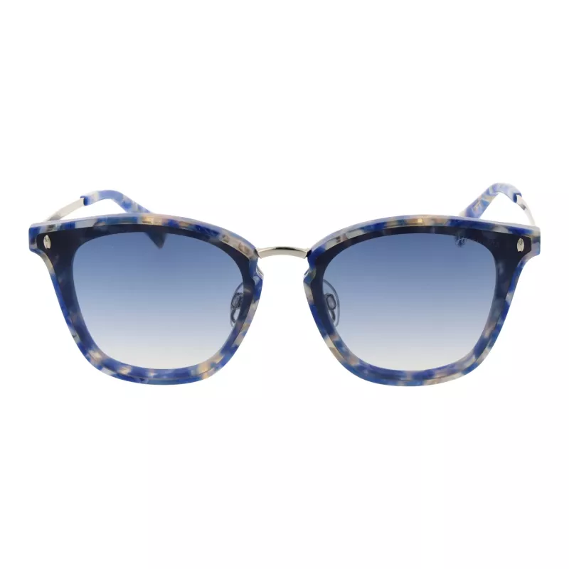 ANA HICKMANN Sieviešu saulesbrilles HI9065-49G22 Butterfly Cat-Eye Acetāts Havana Brūns Gradients 49mm