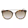 ANA HICKMANN Sieviešu saulesbrilles HI9080-62G21 Butterfly Oversized Zelts Brūns Gradienta 62mm