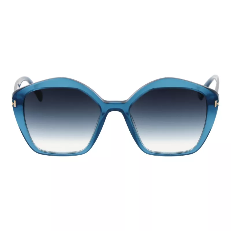 ANA HICKMANN Sieviešu saulesbrilles HI9166-52T01 Havana Brūna Bruņurupuča Rāmis Brūns Gradienta Lēcas 52mm